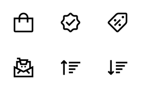 UI — Ecommerce icon set
