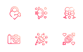 Valentine Day Icons