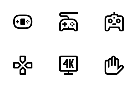 Video Games icon set