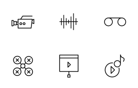 Video Production Icons