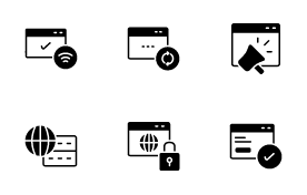 Web development glyph V.2